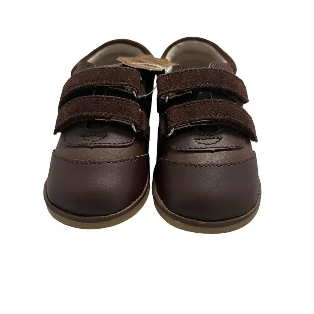 NEW Angel Baby By L'Amour Sz 5 Brown Leather Shoes